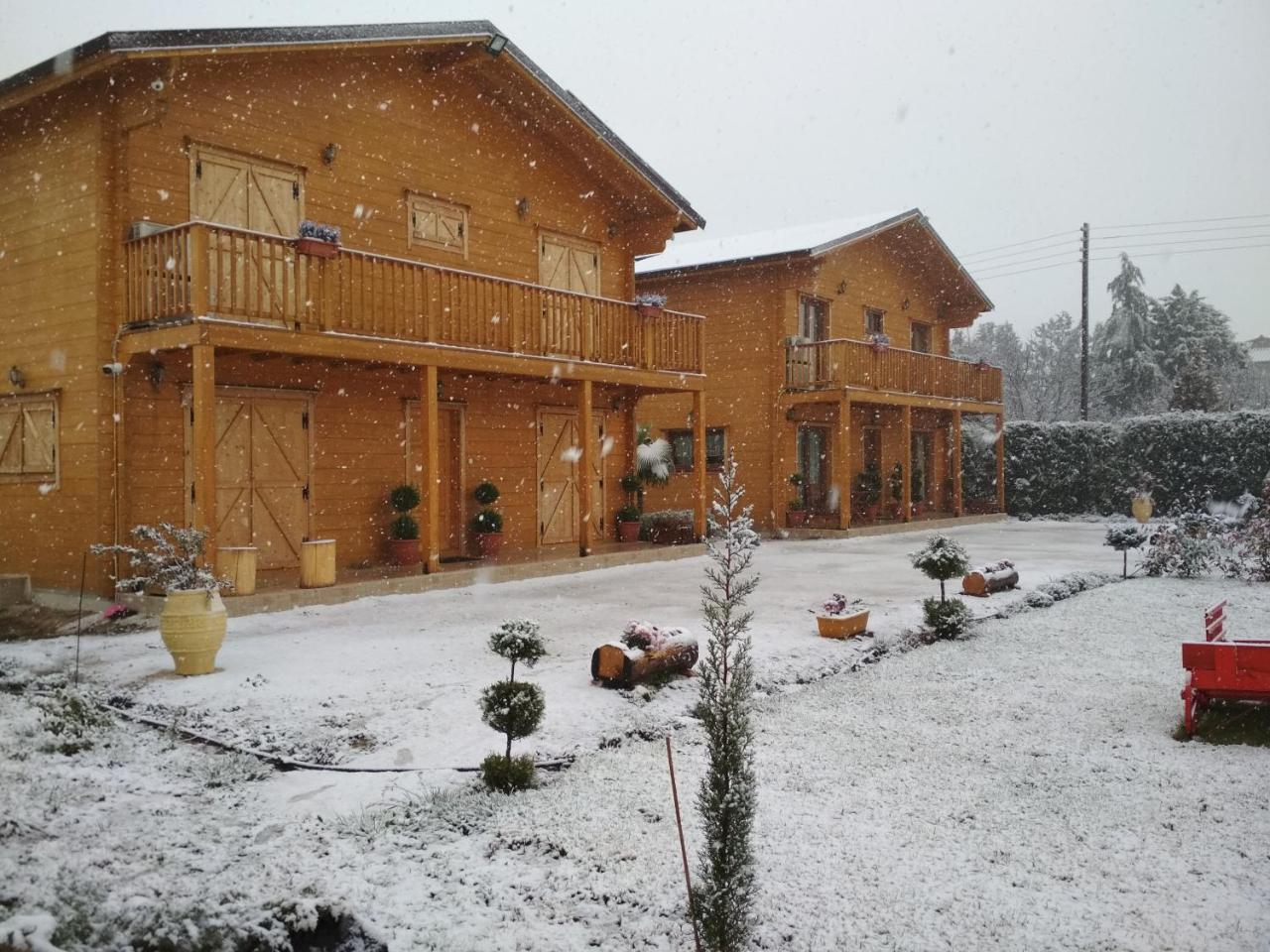 Kastor Chalets Ampelokipoi  Zewnętrze zdjęcie